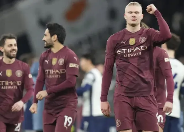 Haaland ghi bàn duy nhất giúp Man City thắng Tottenham 1-0